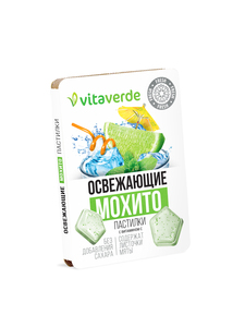 цена Vitaverde пастилки освежающие мохито 8 шт