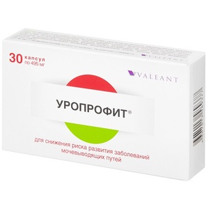 Уропрофит Капсулы 30 шт элтацин таблетки подъязычные 70 мг 70 мг 70 мг 30