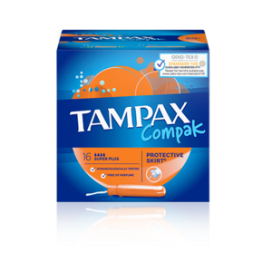 Tampax Super Plus Тампоны гигиенические с аппликатором 16 шт