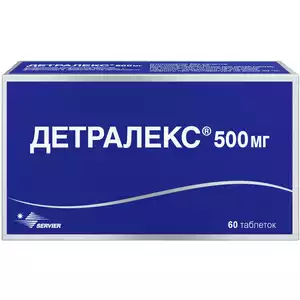 Детралекс Таблетки покрытые пленочной оболочкой 500 мг 60 шт
