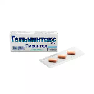 Гельминтокс таблетки покрытые оболочкой 250 мг 3 шт