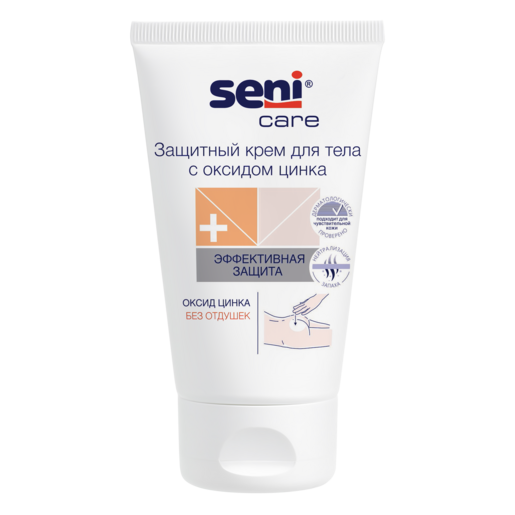 Seni Care Крем для тела защитный с оксидом цинка 100 мл