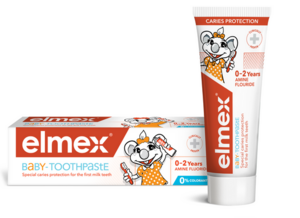 цена Elmex детская Паста зубная от 0 до 2 лет 50 мл