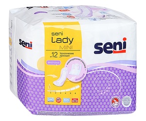 Seni Lady Mini Прокладки урологические 12 шт прокладки урологические seni lady mini дышащие в индивидуальной упаковке 12 шт