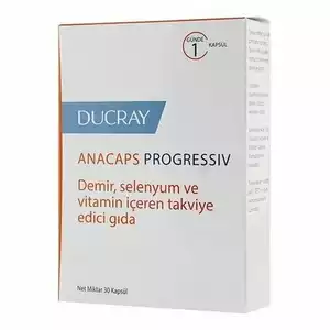 Ducray anacaps progressive для волос Капсулы 30 шт