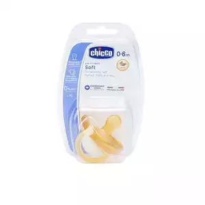Chicco Soft пустышка латексная с 0-6 месяцев 1 шт