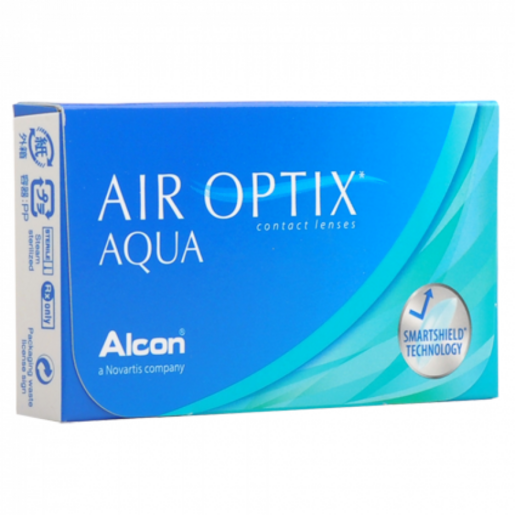 Air Optix Aqua Линзы контактные -1,75 8.6 3 шт