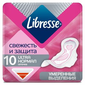 цена Libresse Ultra normal Прокладки 10 шт