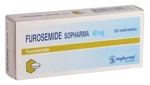 Фуросемид софарма Таблетки 40 мг 20 шт