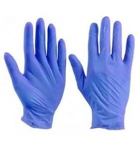 Перчатки неопудренные размер M голубые 100 пар рабочие защитные перчатки gmg серые полиэфирные черные с нитриловым покрытием маслонепроницаемые механические нитриловые перчатки