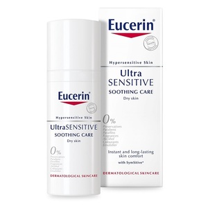 eucerin успокаивающий крем для чувствительной сухой кожи 50 мл eucerin ultrasensitive Eucerin Ультрасенситив Крем для сухой чувствительной кожи 50 мл