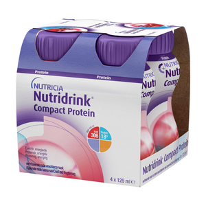 Nutridrink Компакт Протеин охлаждающий фруктово-ягодный вкус 125 мл 4 шт nutridrink компакт протеин смесь нейтральный вкус 125 мл 4 шт