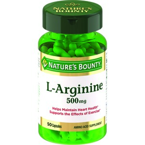 Nature's Bounty L-аргинин Капсулы 500 мг 50 шт doctor s best l аргинин длительного и быстрого высвобождения 500 мг 120 двухслойных таблеток
