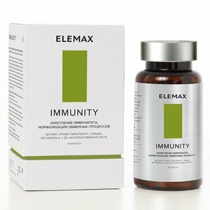Elemax иммунити Капсулы 60 шт бады при простуде elemax бад к пище иммунити капсулы массой 500 мг