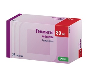 Телмиста Таблетки 80 мг 28 шт