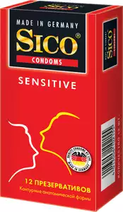 Sico Sensitive Презервативы 12 шт