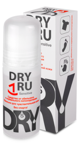 Dry RU Sensitive Средство от обильного потоотделения без спирта 50 мл дезодорант гель excellence dry dabomatic антиперспирант без спирта от обильного потоотделения extra clinical