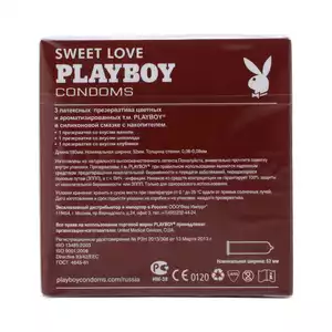 Playboy Презервативы ароматизированные цветные 3 шт