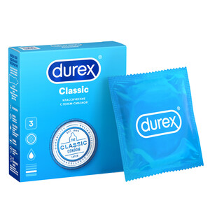 Durex Classic Презервативы 3 шт 28044