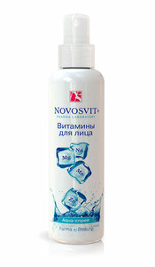 Novosvit Аква-спрей витамины для лица 190 мл