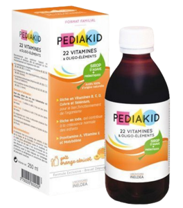 Unitex Pediakid 22 витамина для роста организма Сироп 250 мл сироп для сбалансированного роста организма pediakid 22 vitamines et oligo elements 250 мл