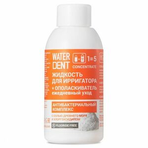 Waterdent Жидкость + Ополаскиватель антибактериальный комплекс 100 мл фотографии