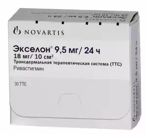Экселон трансдермальная терапевтическая система 9.5 мг/сут пакеты 30 шт