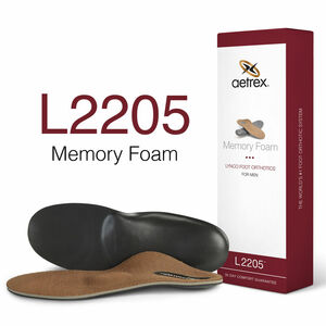 new memory foam orthotics arch pain relief support shoes insoles insert pads sports AETREX СТЕЛЬКИ МУЖСКИЕ L2205M12