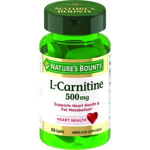 Nature's Bounty L-карнитин 500 мг Таблетки 30 шт nature s bounty эстер с 500 мг 60 таблетки nature s bounty витамины
