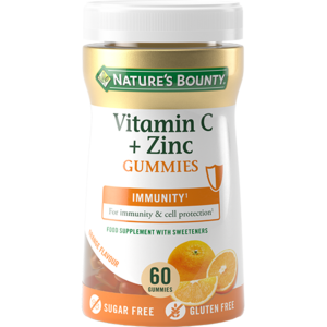 Nature's Bounty витамин С плюс цинк жевательные Пастилки 60 шт жевательные пастилки гаммис nature’s bounty vitamin c zinc gummies