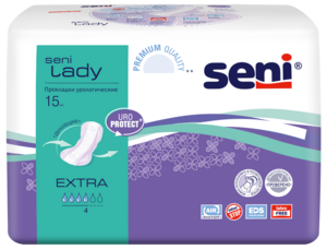Seni Lady Extra Прокладки урологические 15 шт прокладки урологические seni lady extra дышащие 15 шт