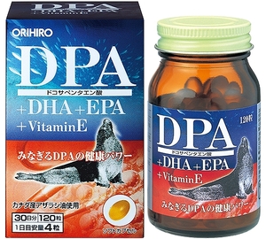 Orihiro DPA+DHA+EPA Омега3 Капсулы 120 шт омега 3 orihiro epa