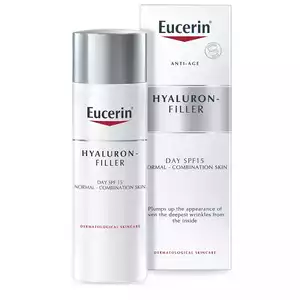 Eucerin Гиалурон-Филлер Крем для нормальной чувствительной кожи spf 15 50 мл