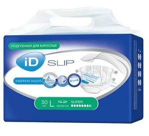 iD Slip Подгузники для взрослых размер L 30 шт