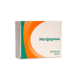 Метформин-Озон Таблетки 850 мг 60 шт