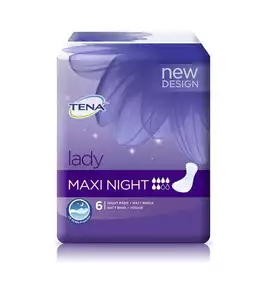 Tena Lady Maxi Night прокладки 6 шт