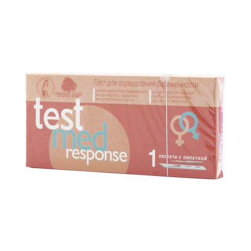 Medresponse тест на раннюю беременность кассета с пипеткой 1 шт