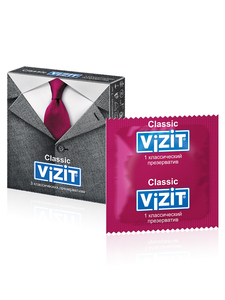Vizit classic Презервативы классические 3 шт презервативы vizit classic 3 уп по 3 шт