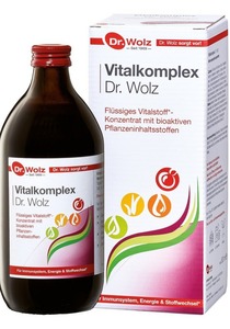 Dr.Wolz Vitalkomplex Концентрат 500 мл бад для укрепления иммунитета dr wolz vitalkomplex в концентрате 500 мл