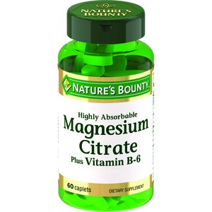 нэйчес баунти цитрат магния с витамином в6 таб 60 Nature's Bounty Цитрат Магния с витамином В6 Таблетки 60 шт