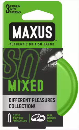Maxus Mixed презервативы набор 3 шт