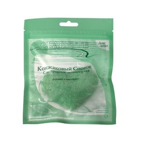 Clarette Спонж конжаковый с Экстрактом зеленого чая cks 427 цена и фото