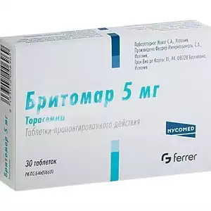 Бритомар таблетки пролонгированные 5 мг 30 шт