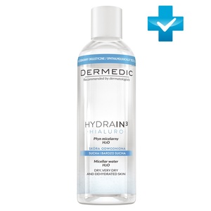 Dermedic Hydrain3 Hialuro Мицеллярная вода 200 мл dermedic hydrain3 hialuro мицеллярная вода h2o 200 мл