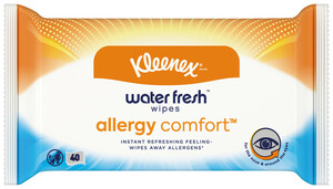 цена Kleenex Allergy Comfort Салфетки влажные 40 шт