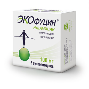цена Экофуцин суппозитории вагинальные 100 мг 6 шт