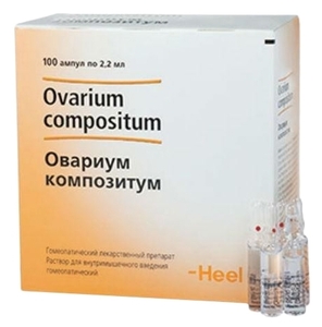 цена Овариум композитум раствор для внутримышечного введения ампулы 2,2 мл 100 шт