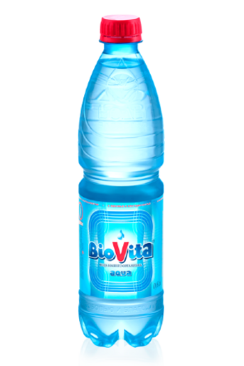 BioVita вода минеральная негазированная 0,6 л