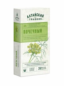 Алтайский травник чайный напиток почечный фильтр-пакеты 1,5 г 20 шт