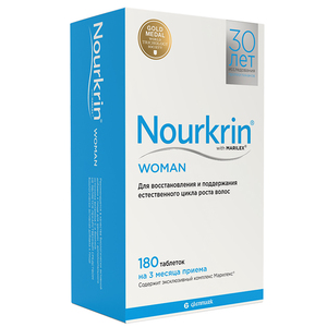 Nourkrin для женщин Таблетки 180 шт